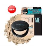 Phấn Phủ Nén Kiềm Dầu Maybelline New York FIT Me MATTE + PORELESS 16H 6G