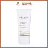Kem Chống Nắng Mary & May Cica Soothing Sun Cream Sensitive Skin 50Ml