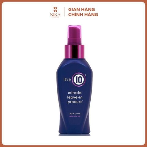 Xịt Dưỡng Tóc It'S A 10 Miracle Leave In Product 120Ml