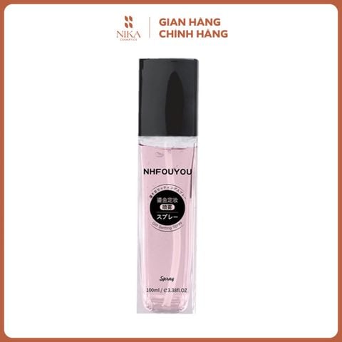 Xịt Make Up Có Nhũ NHFOUYOU Gilt Setting Spray 100Ml