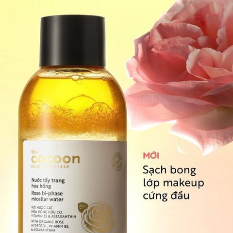 Nước Tẩy Trang Cocoon Hoa Hồng