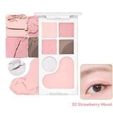 Bảng Phấn Mắt + Má Hồng Romand Bare Layer Palette