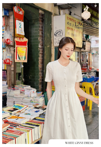  White Ginny Dress 