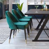 Ghế Ăn Solix Nỉ Chân Sắt - G46