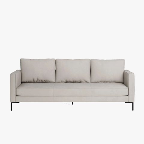 Sofa Văng Bọc Nỉ Chân Sắt Phong Cách Ý – SF23