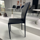 Ghế Ăn Linda Mặt Da Chân Sắt – G39