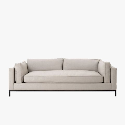 Sofa Văng ARTHUR Bọc Nỉ Chân Sắt Hiện Đại – SF27