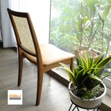 Ghế Ăn Gỗ Mây Lưng Tựa - G25