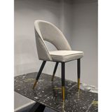 Ghế Ăn Solix Nỉ Chân Sắt - G46