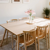 Ghế Ăn Requin Gỗ Nệm Da - G09