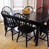 Ghế Ăn Gỗ 7 Nan Vòm - G08