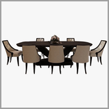 Bộ Bàn Ghế Ăn Tròn - BBA21