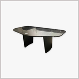 Bàn Trà Chân Sắt Mặt Ceramic - BT26