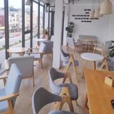 Ghế Ăn Gỗ Chữ A Mặt Nệm Da - G07