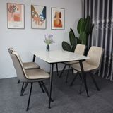 Ghế Ăn Nhập Khẩu 2 Lớp Chân Sắt - G42