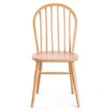 Ghế Ăn Gỗ 7 Nan Vòm - G08