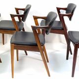 Ghế Ăn Gỗ Kai Nệm Da Hiện Đại - G16