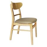 Ghế Ăn Mango Gỗ Mặt Nệm Da - G02