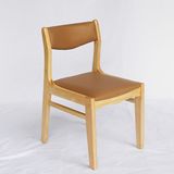 Ghế Ăn Benla Gỗ Nệm Da - G10