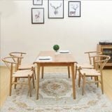 Ghế Ăn Gỗ Wishbone Đan Dây – G31