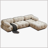 Sofa Văng Da Nỉ Hiện Đại - SF03