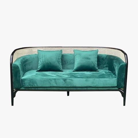 Sofa Văng Rustic Gỗ Bọc Nỉ Cao Cấp – SF20