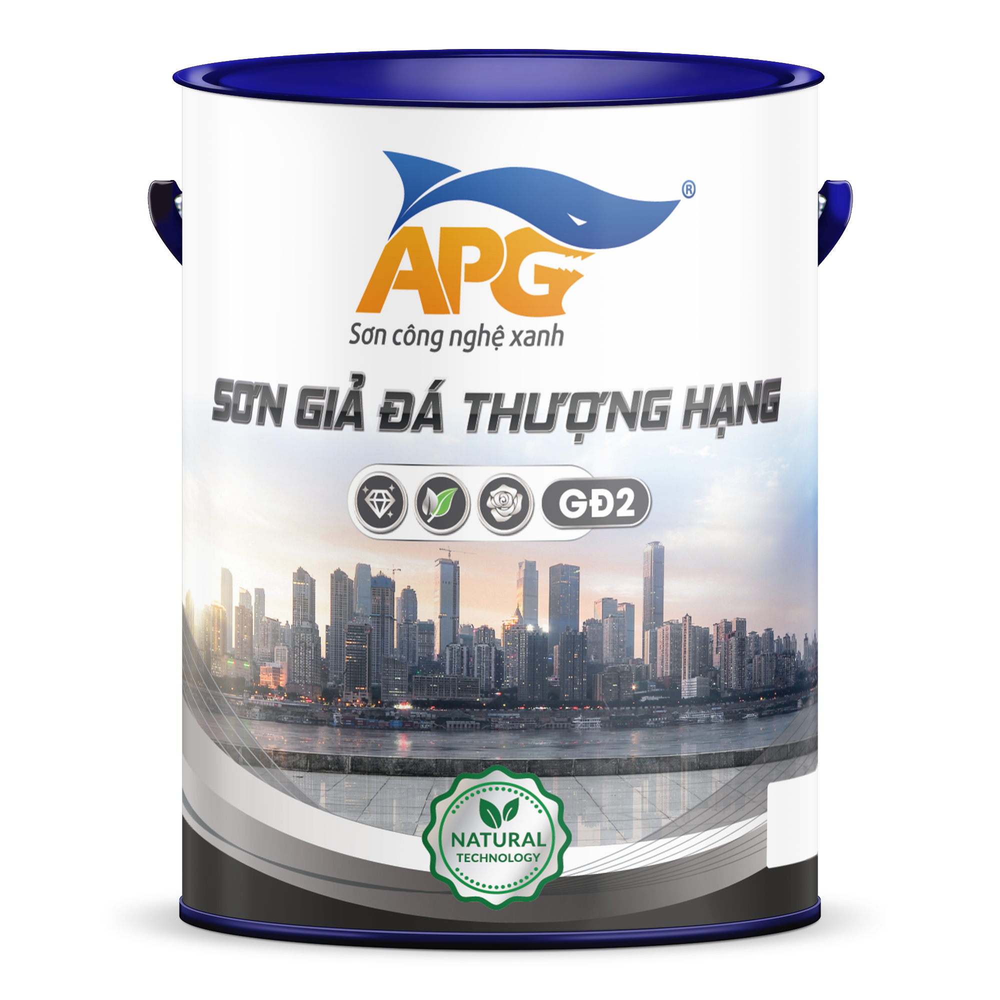  Sơn giả đá thượng hạng - GĐ2 