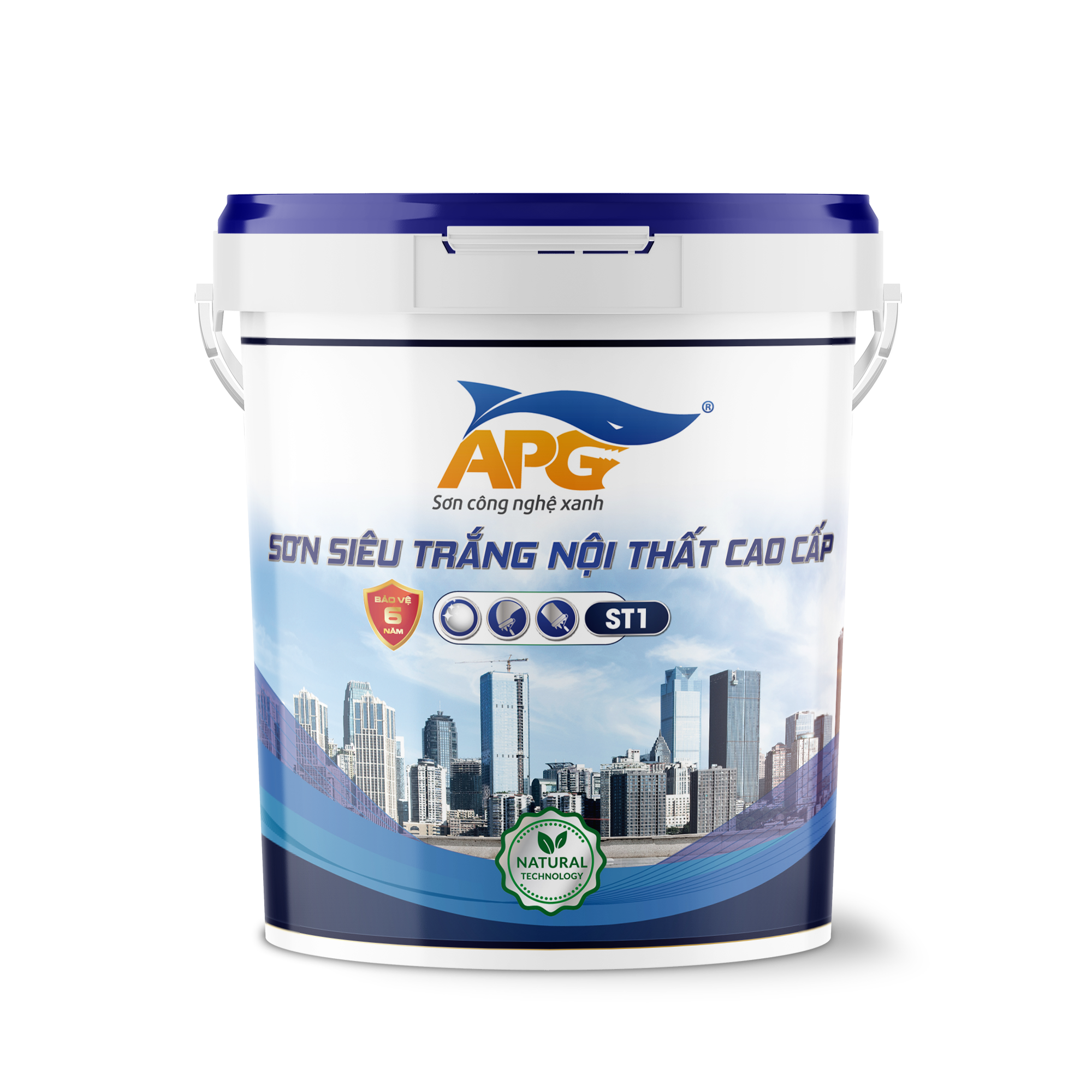  Sơn siêu trắng nội thất cao cấp - ST1 