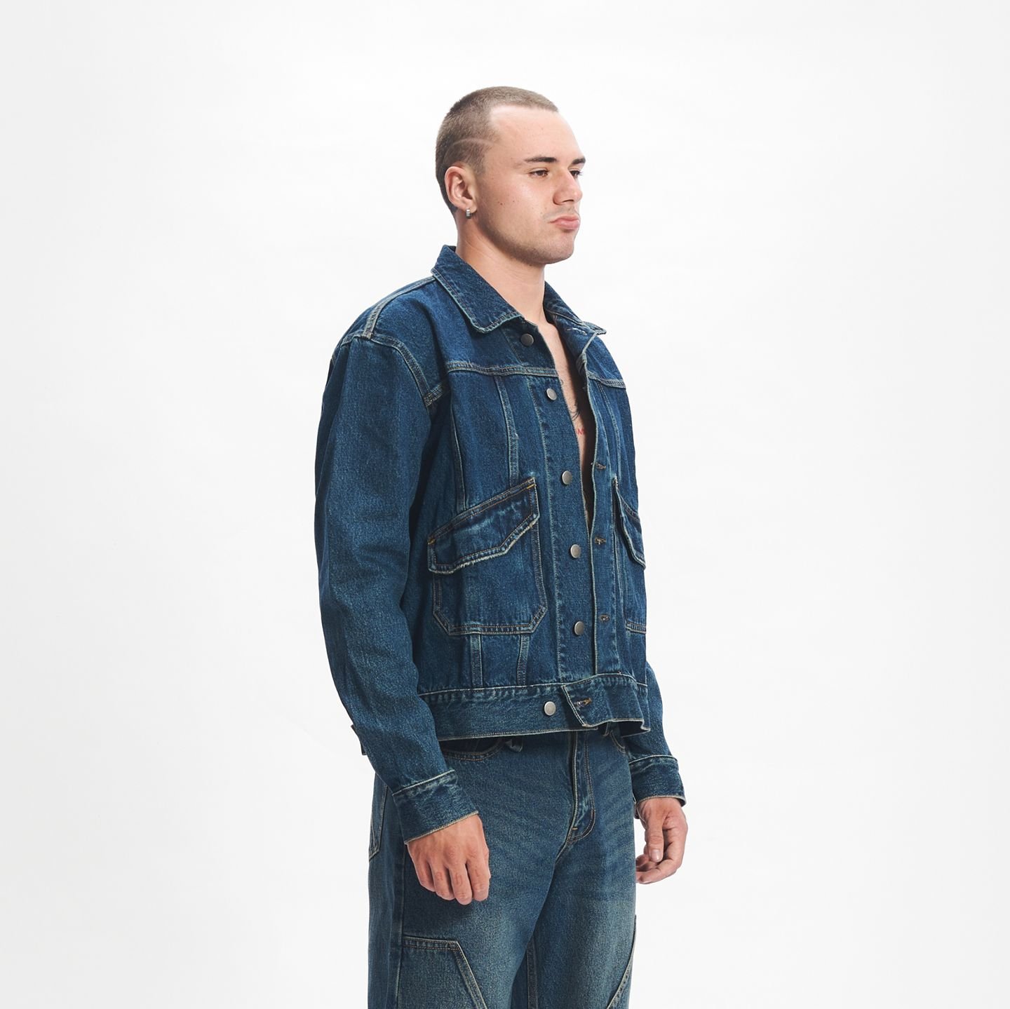 Bleached Denim Jacket | RỐI Workshop