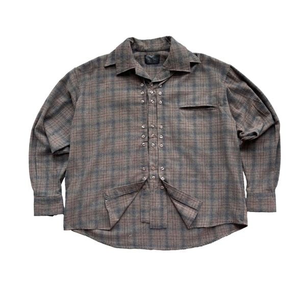  Buttons Flannel 