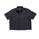 Double Collared Shirt - Black