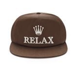 Relax Golfer Snapback - Brown