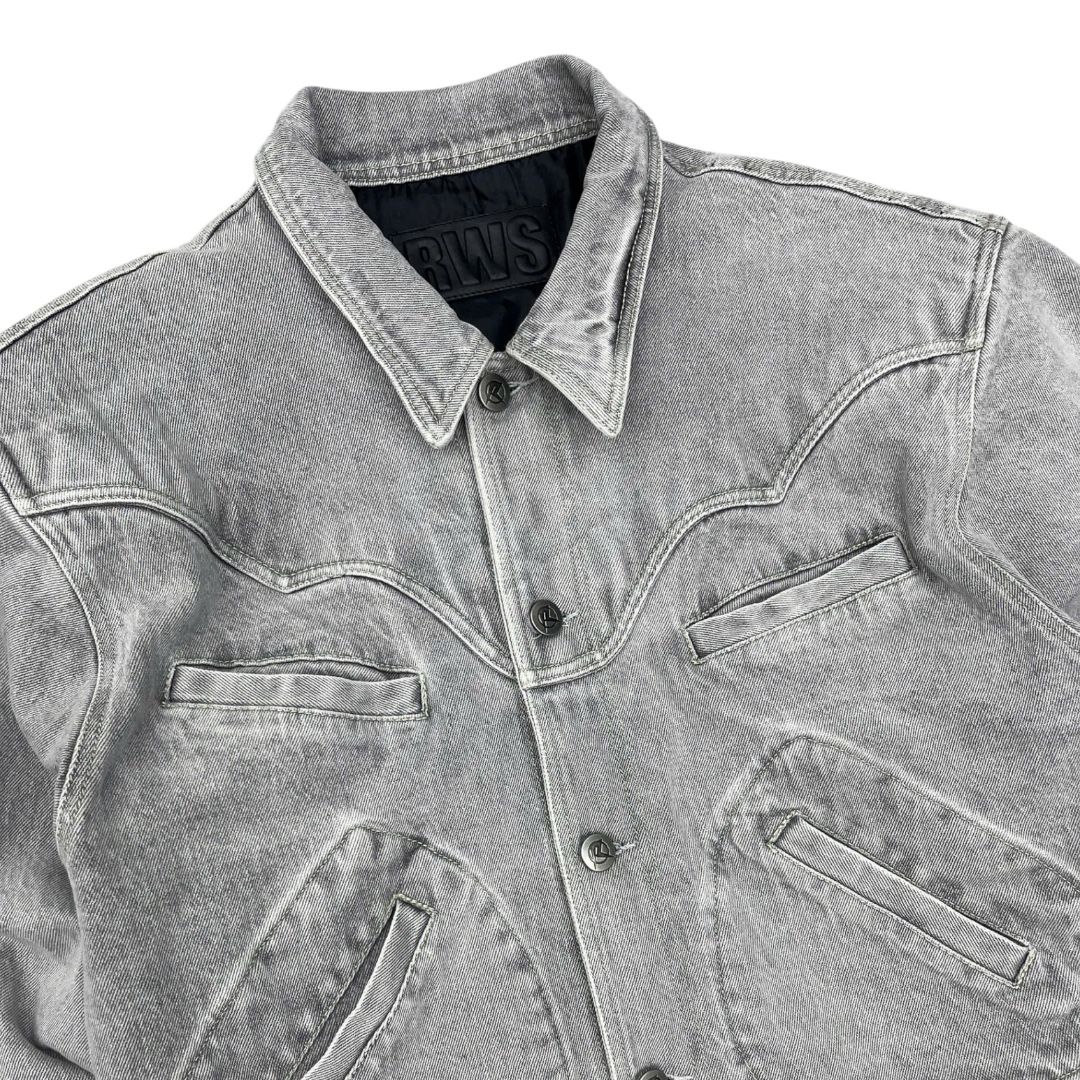 S Pads Bomber Jacket - Gray