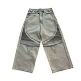 Biker Denim Pants