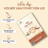  Bột sâm tố nữ nguyên chất GOCE - 120g (12 gói x 10g) 