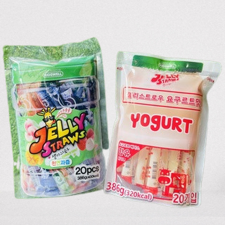  Thạch Sữa Chua Yogurt Speshow và Thạch Trái Cây Jelly Straws cho bé 