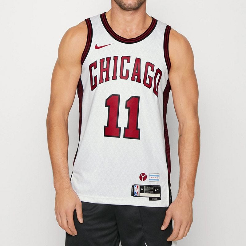 Chicago Bulls Nike City Edition Swingman Jersey 22 - White - DeMar DeRozan  - Youth