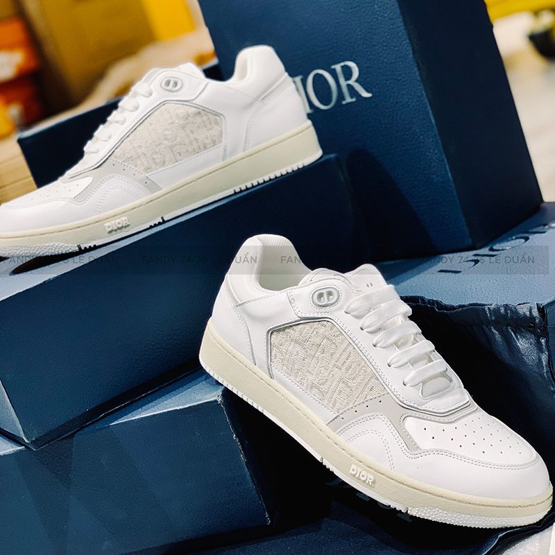  Giày Dior Low-Top White Smooth Calfskin Off-white 