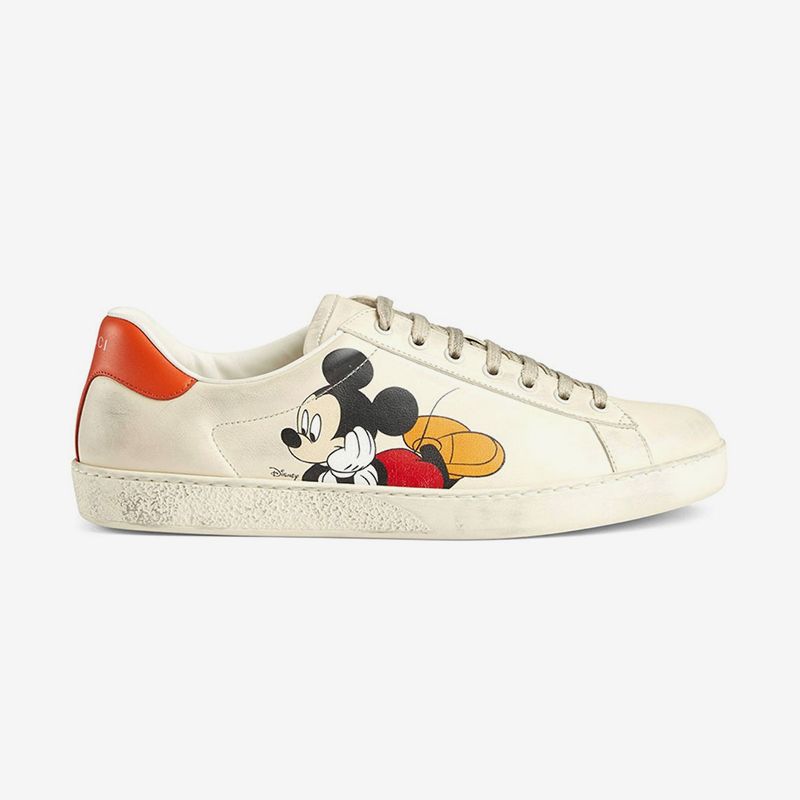 Top 95+ imagen gucci mickey shoes