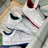  Giày Nike Air Force 1 Stitch University Red 