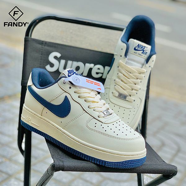  Giày Nike Air Force 1 Low White Blue 