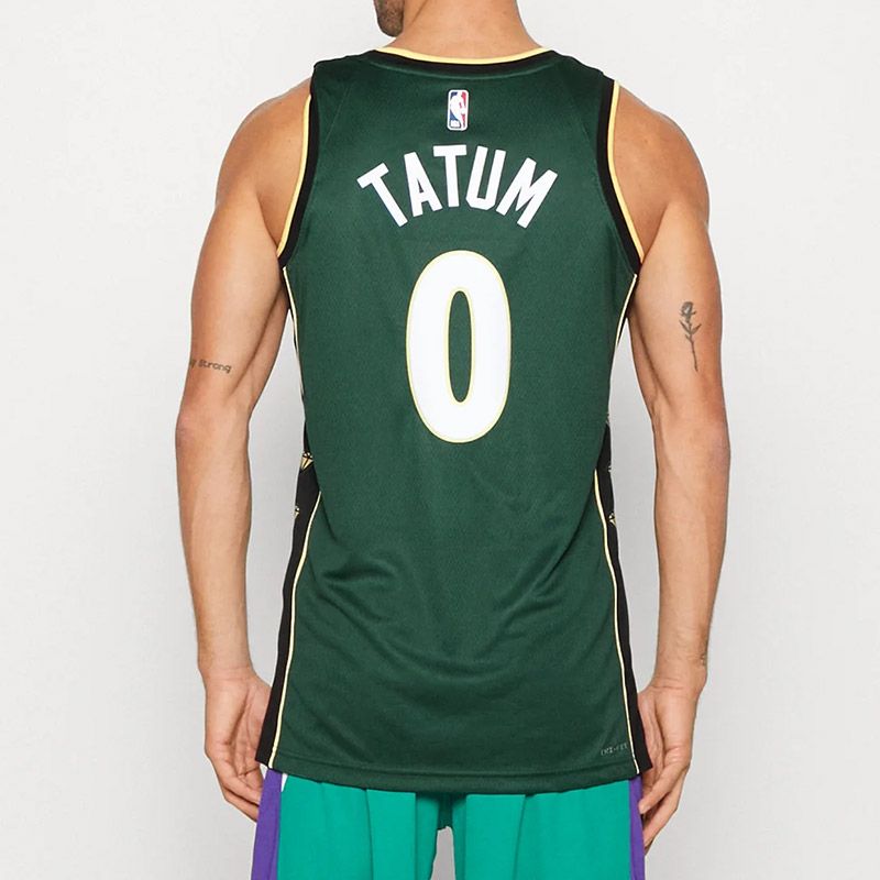 New Jayson Tatum Boston Celtics Nike City Edition Swingman Jersey