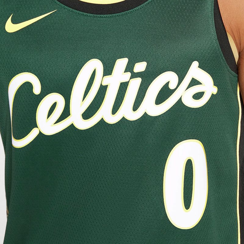  Áo bóng rổ NBA Boston Celtics Nike City Edition Swingman Jersey 22 Green - Jayson Tatum - Youth 