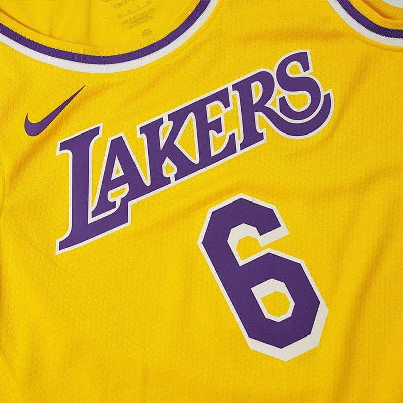  Áo bóng rổ NBA Los Angeles Lakers Nike Icon Swingman Jersey - LeBron James - Youth 