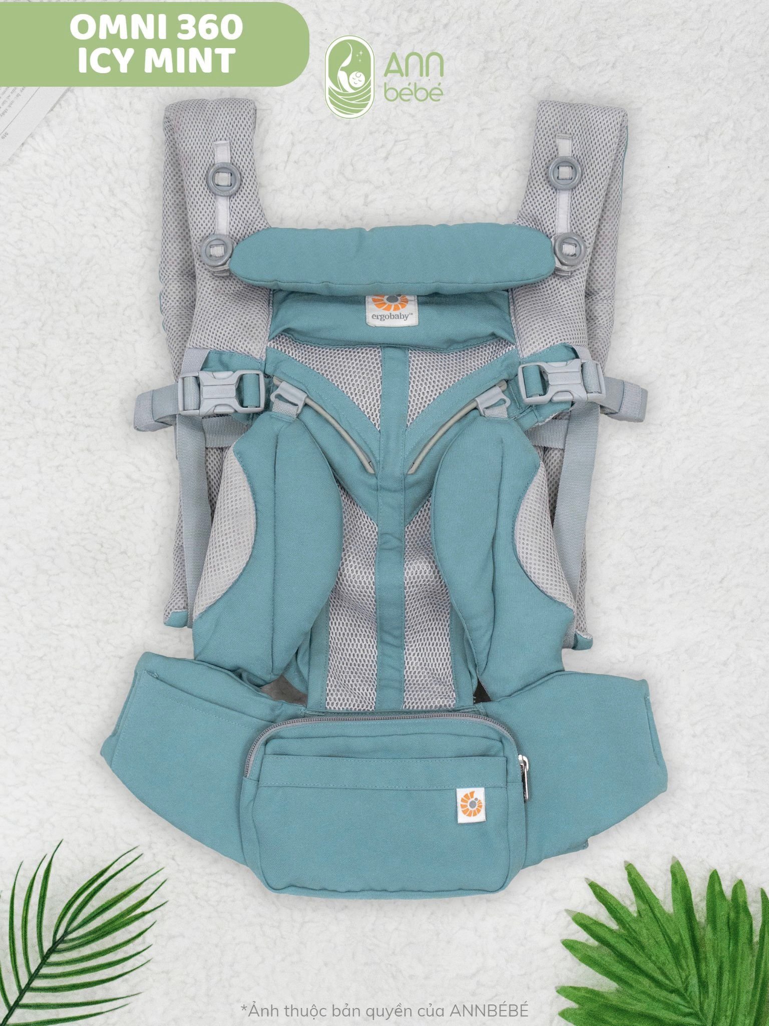Ergobaby 360 cool sale air icy mint