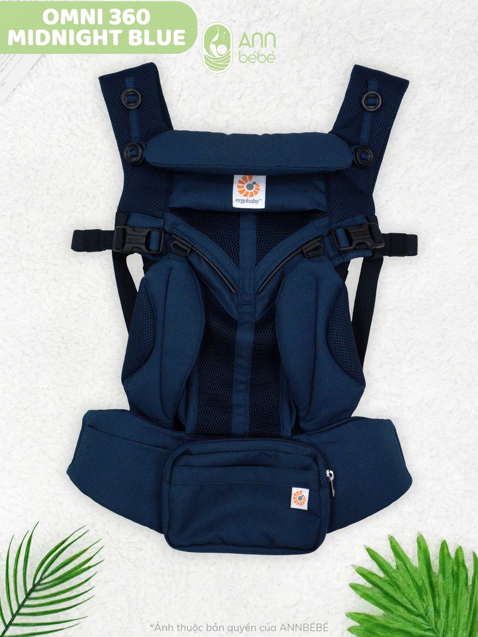 ERGOBABY Omni 360 Cool Air Mesh Midnight Blue ANN BeBe