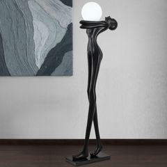  Tượng nghệ thuật ôm đèn T010101 