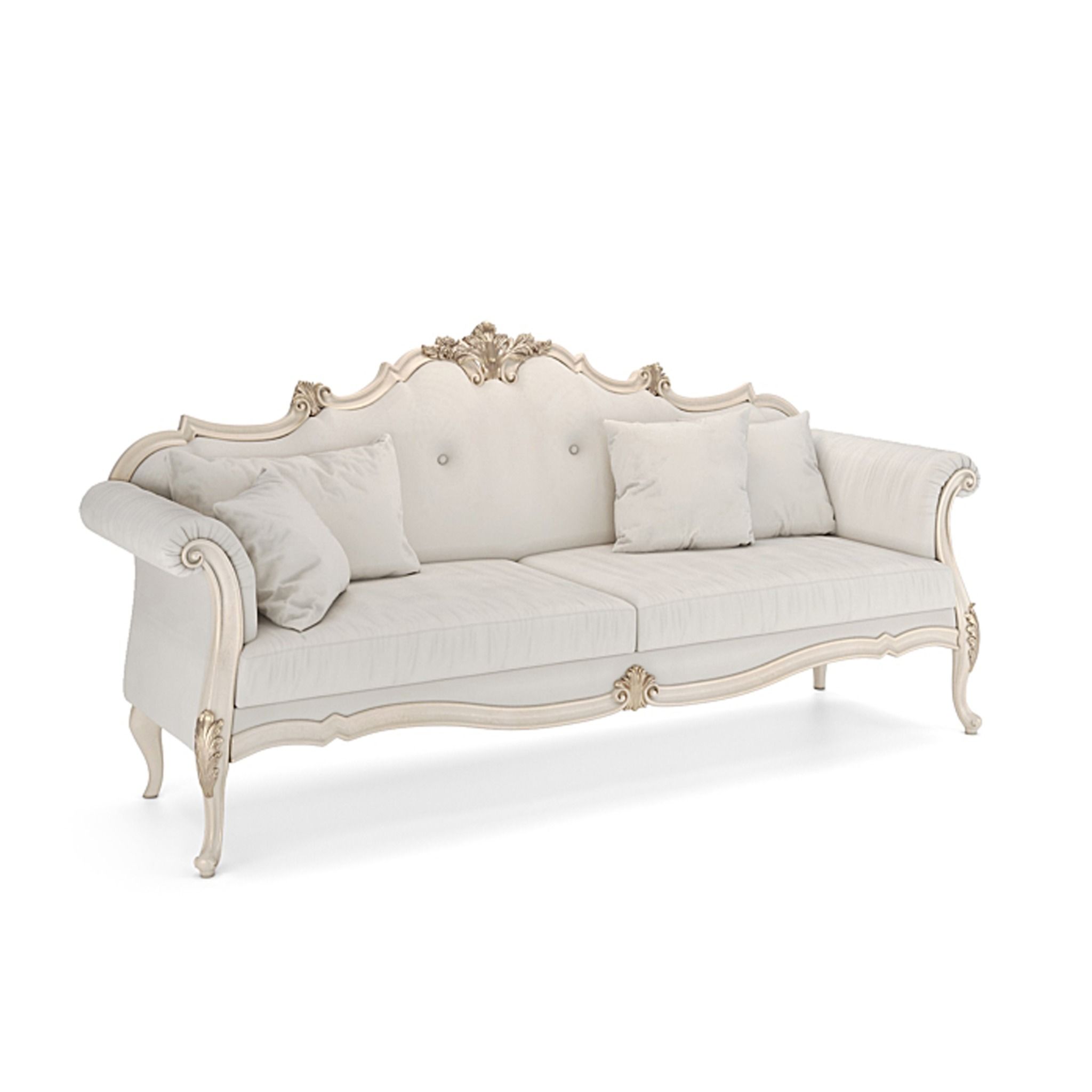  Sofa tân cổ điển sang trọng N010265 