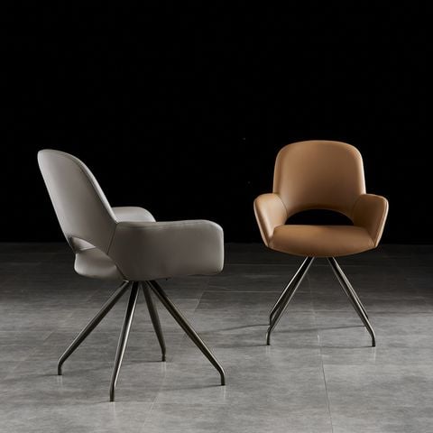 Ghế xoay bọc da nhập khẩu N010483