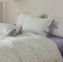  Chăn ga gối Pure cotton style hoa đồng quê 